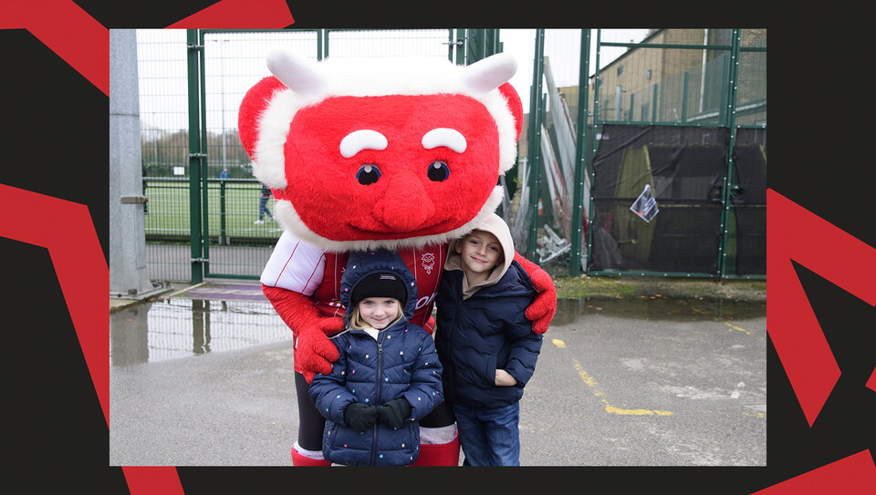 A fan image from Lincoln City vs Rotherham United.