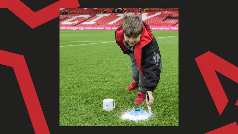 A fan image from Lincoln City vs Rotherham United.