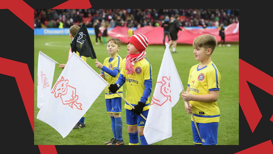 A matchday experience image from City's home game against Stevenage
