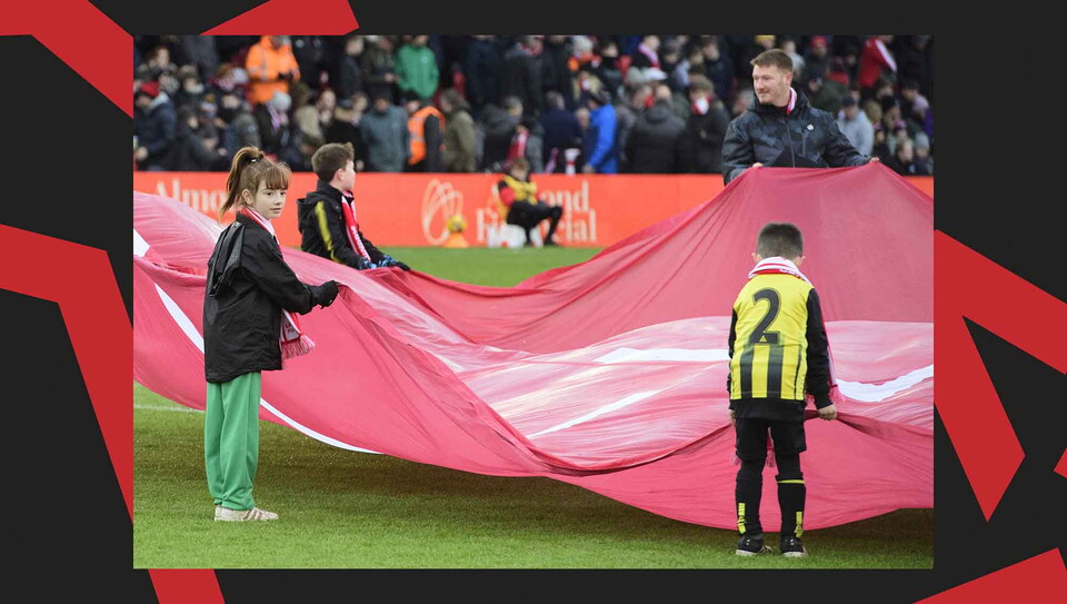 A matchday experience image from City's home game against Stevenage