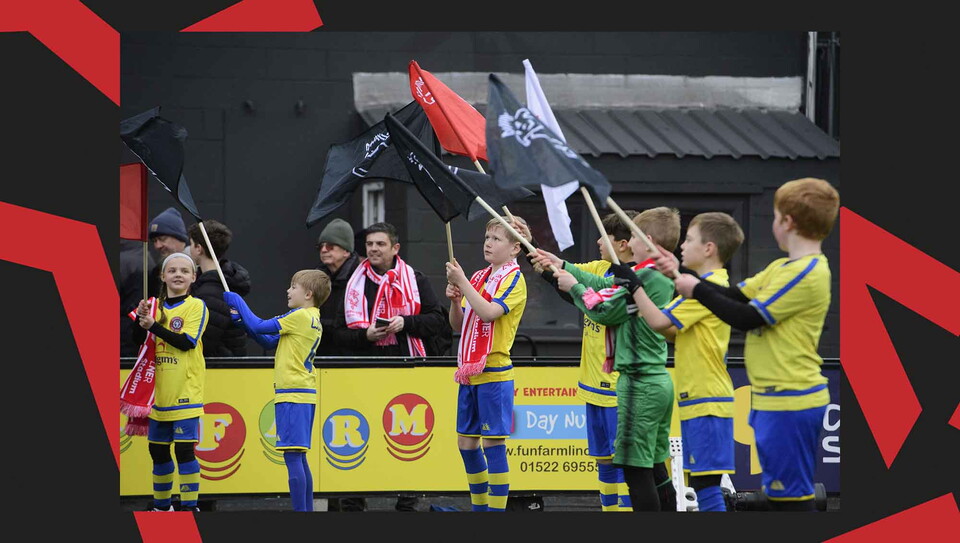 A matchday experience image from City's home game against Stevenage