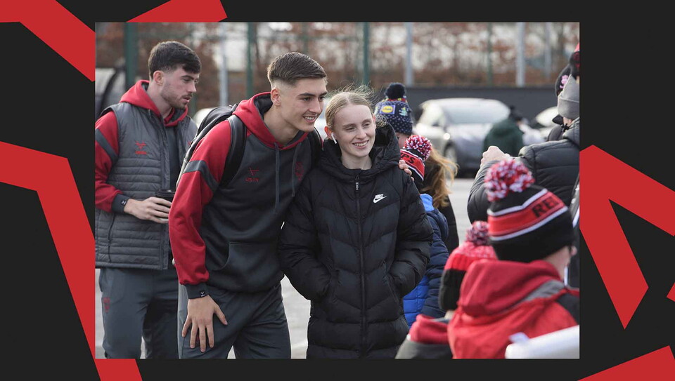A fans image from Lincoln's 0-0 home draw against Stevenage.