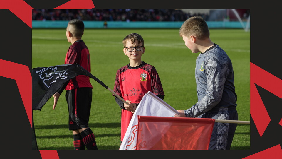 A matchday experience image from City's game against Burton Albion.