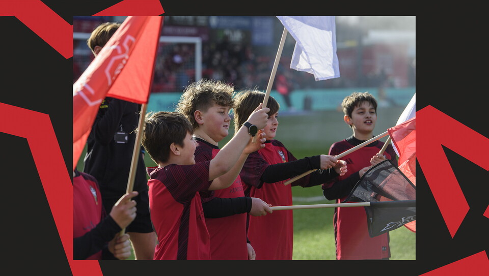 A matchday experience image from City's game against Burton Albion.