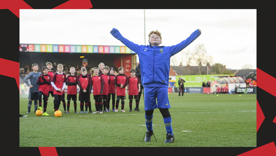 A matchday experience image from City's game against Burton Albion.