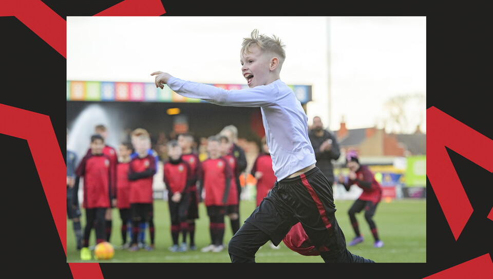 A matchday experience image from City's game against Burton Albion.