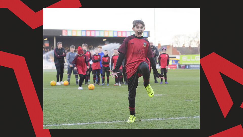 A matchday experience image from City's game against Burton Albion.
