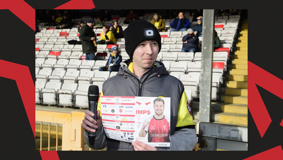 A fan image from City's home game against Burton Albion.