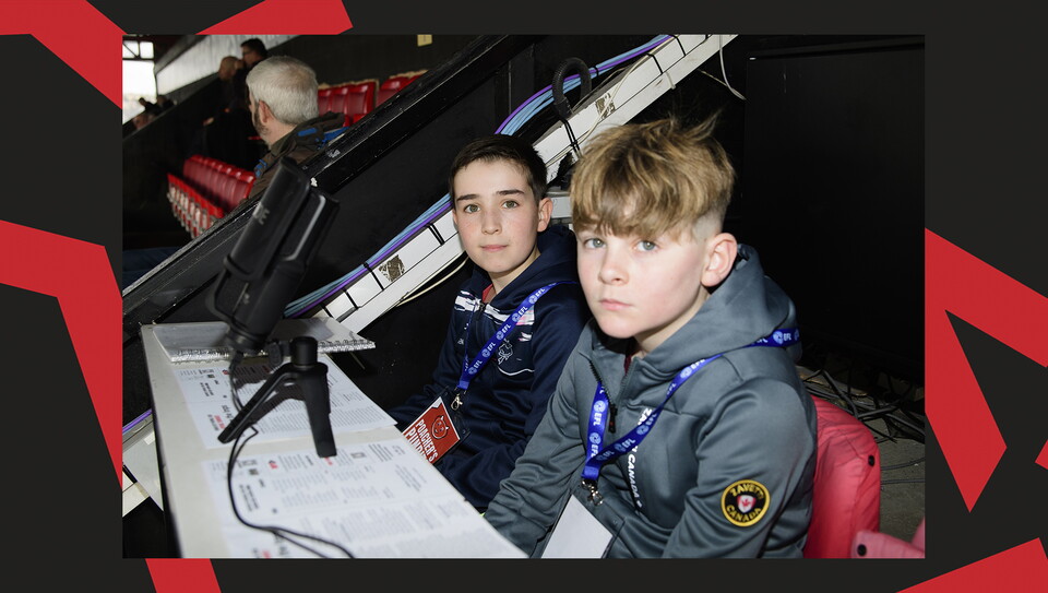 A fan image from City's home game against Burton Albion.