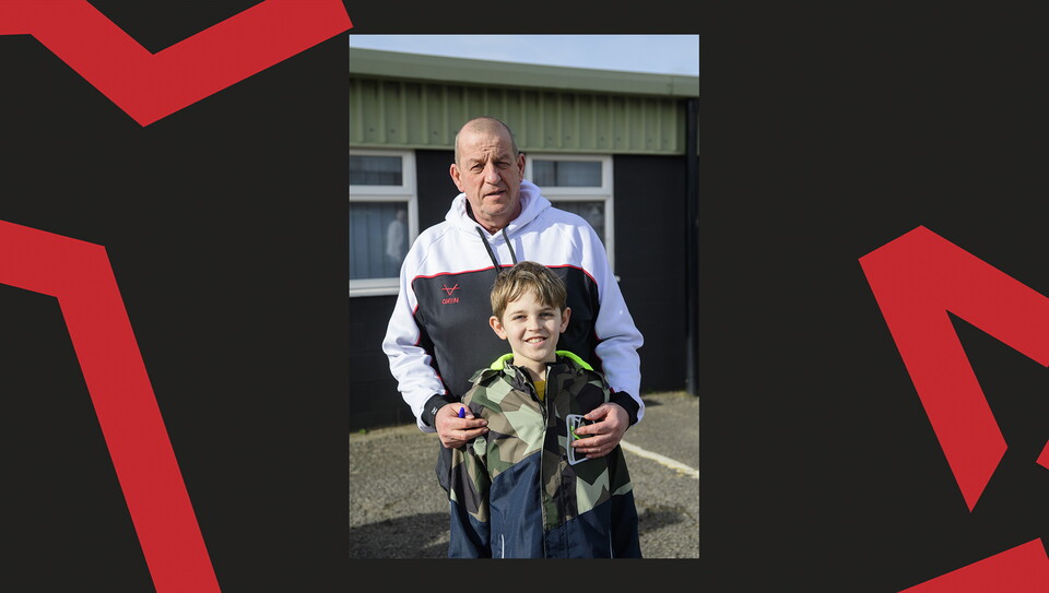 A fan image from City's home game against Burton Albion.