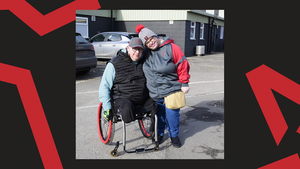 A fan image from City's home game against Burton Albion.