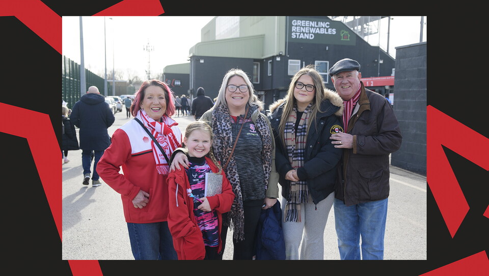 A fan image from City's home game against Burton Albion.