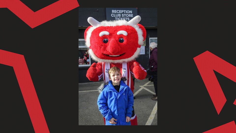 A fan image from City's home game against Burton Albion.