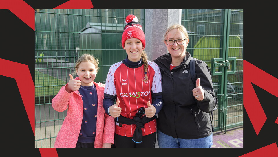 A fan image from City's home game against Burton Albion.