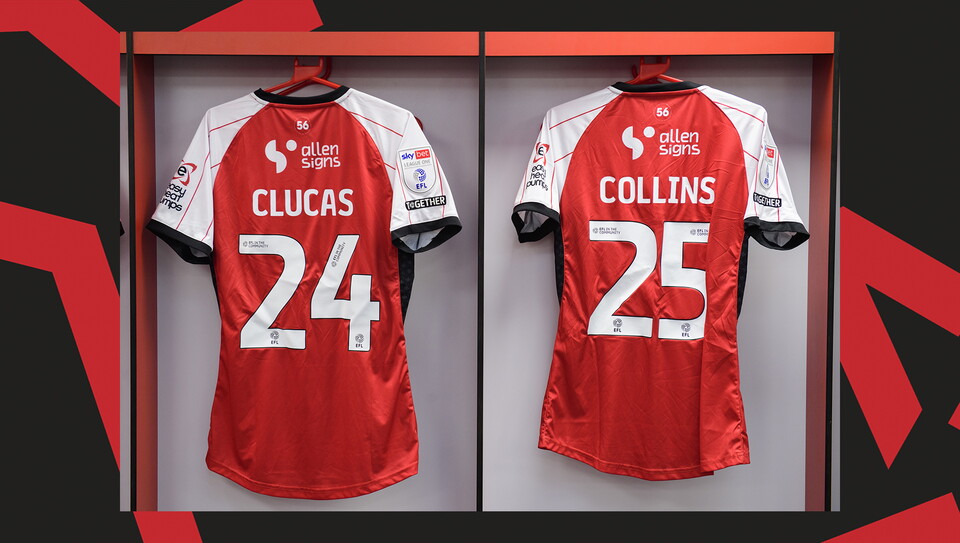 A match action image from City's home game against Burton Albion.