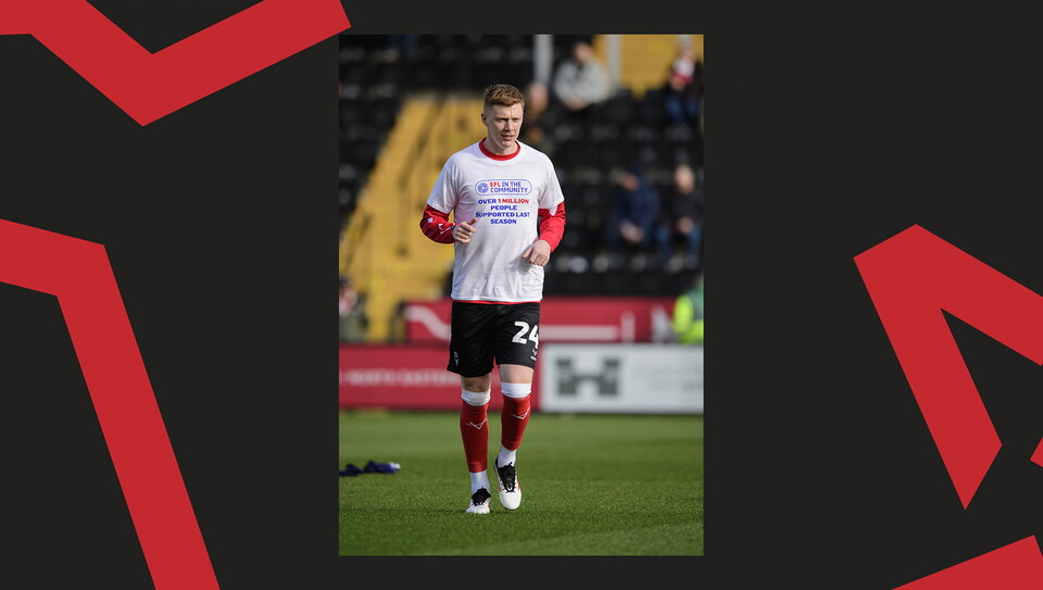 A match action image from City's home game against Burton Albion.