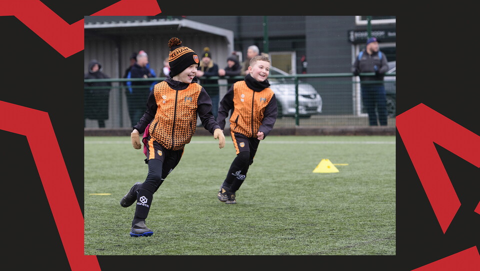 A matchday experience image from City's 1-1 home draw against Cambridge United.