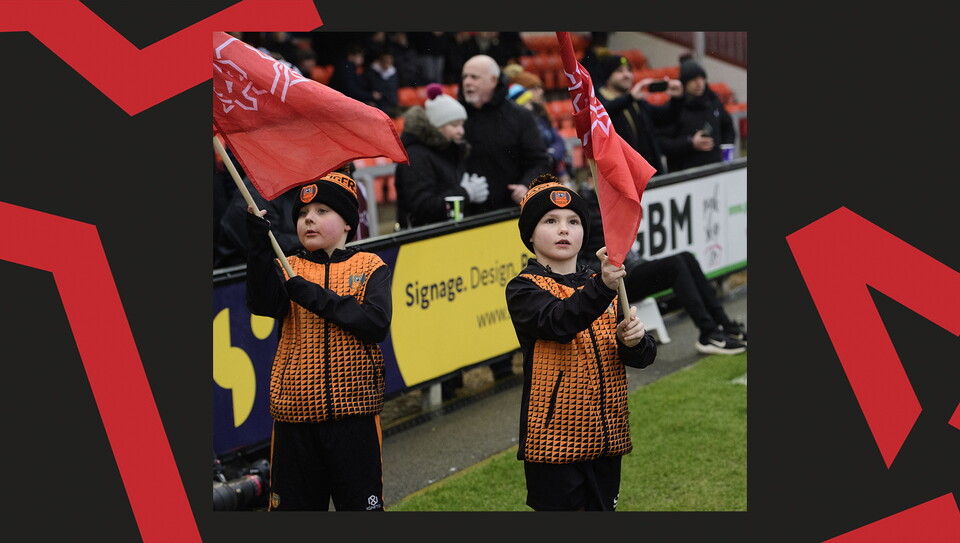 A matchday experience image from City's 1-1 home draw against Cambridge United.