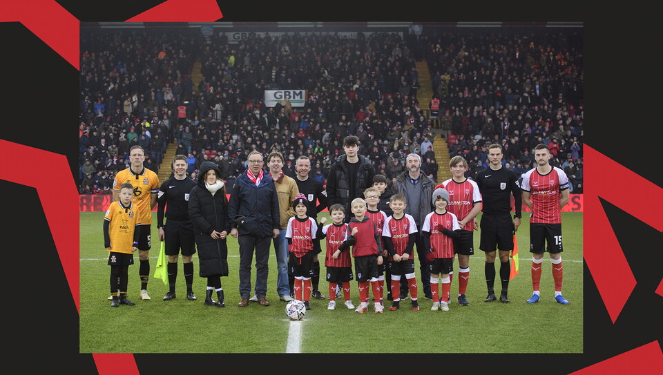 A matchday experience image from City's 1-1 home draw against Cambridge United.