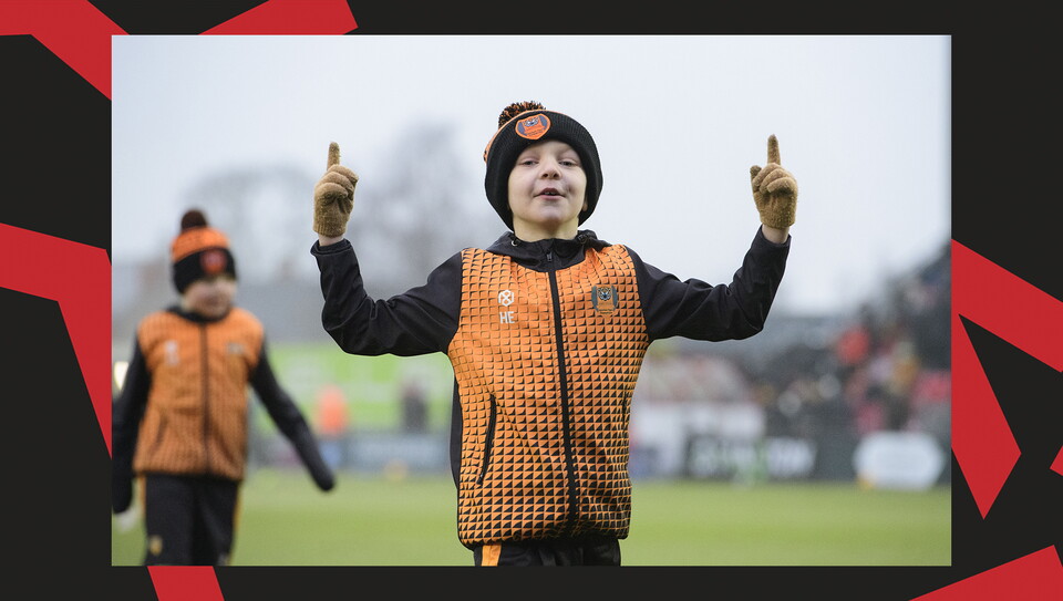 A matchday experience image from City's 1-1 home draw against Cambridge United.