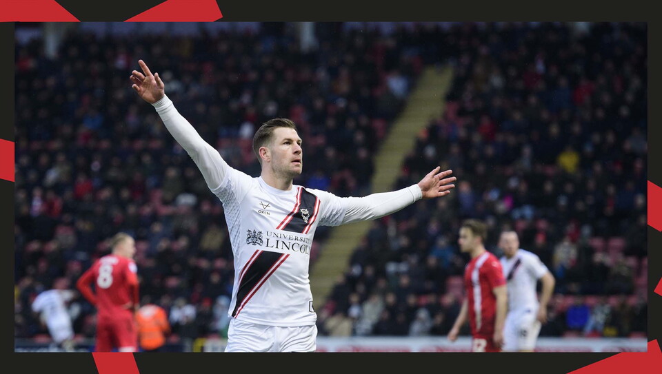 A match action image from City's away game at Leyton Orient.