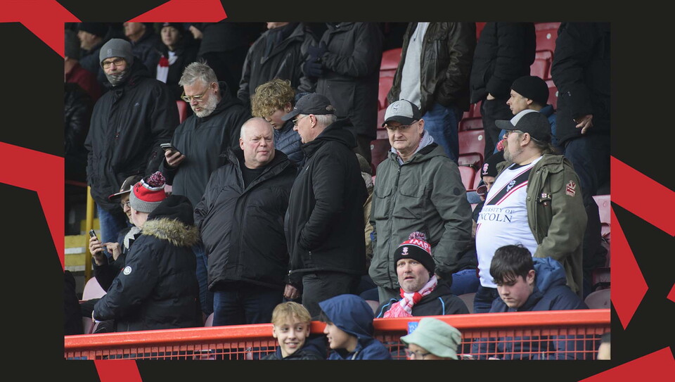 A fan image from City's away game at Leyton Orient.