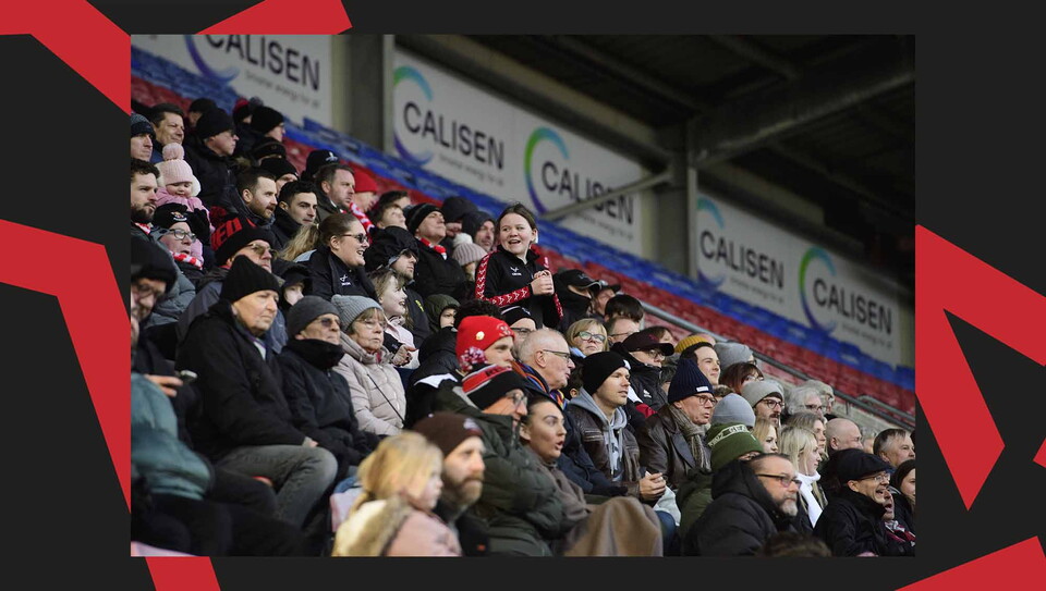 A fan image from City's away game at Wigan Athletic.