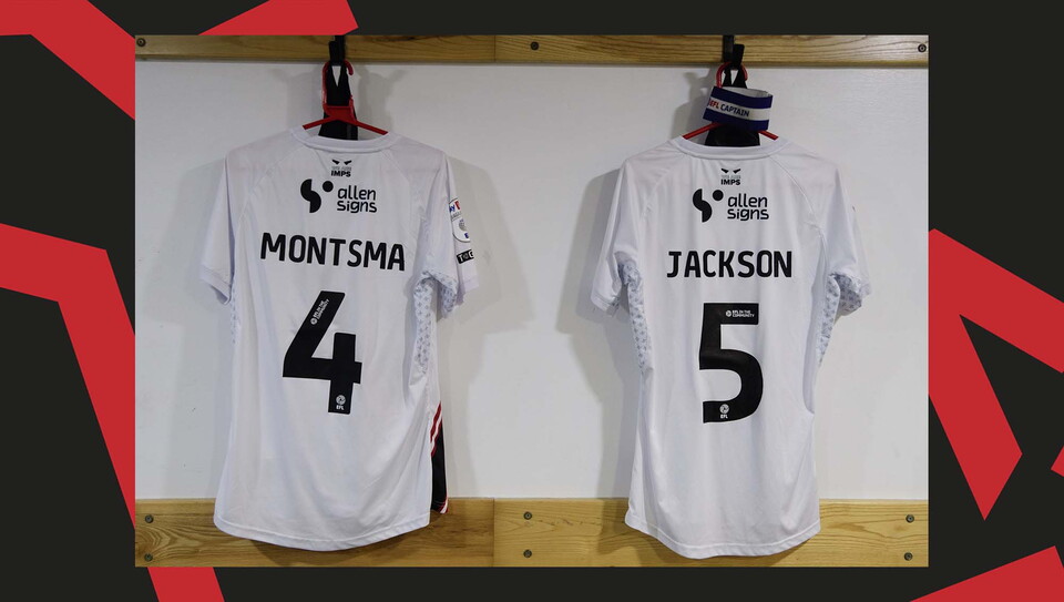 A match action image from City's away game at Barnsley.