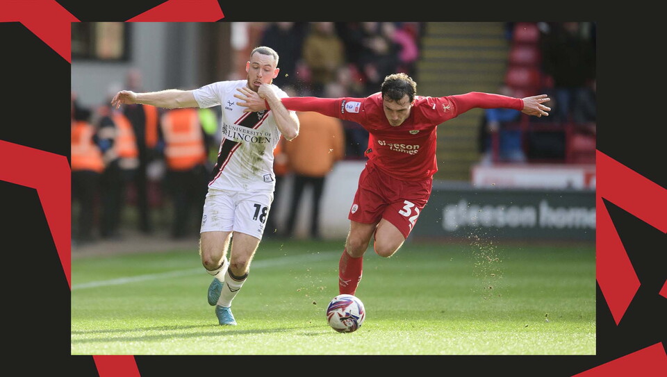 A match action image from City's away game at Barnsley.