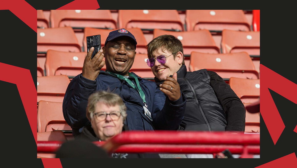 A crowd image from City's away game at Barnsley.