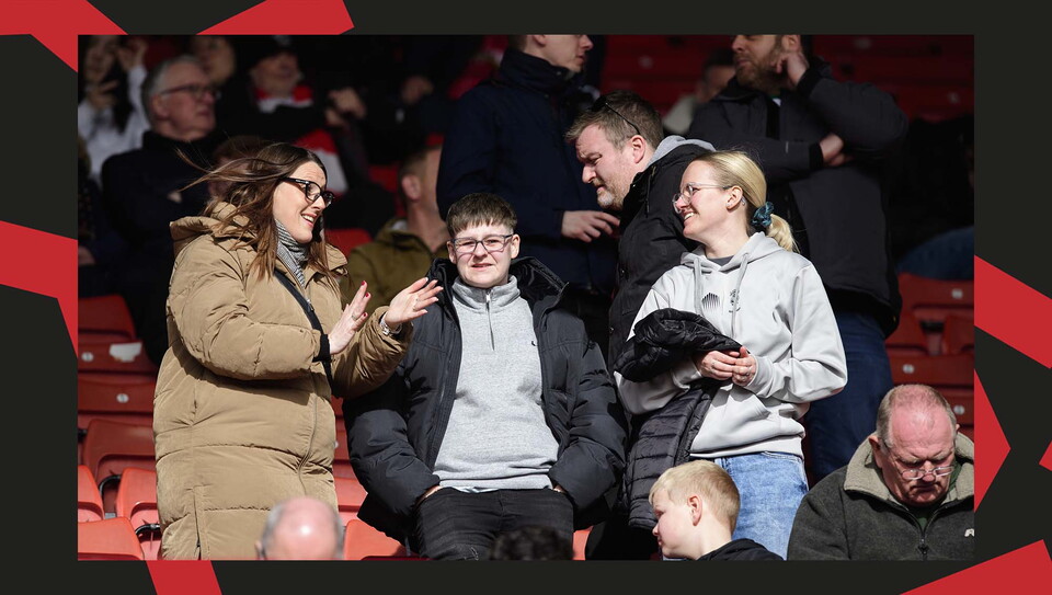 A crowd image from City's away game at Barnsley.