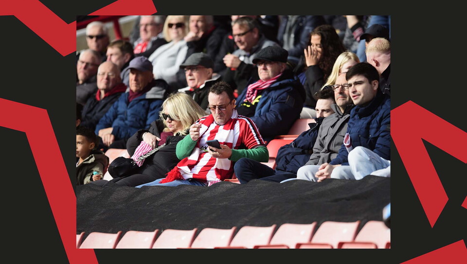 A crowd image from City's away game at Barnsley.