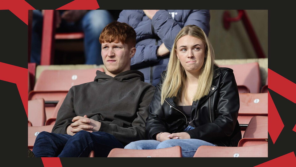 A crowd image from City's away game at Barnsley.