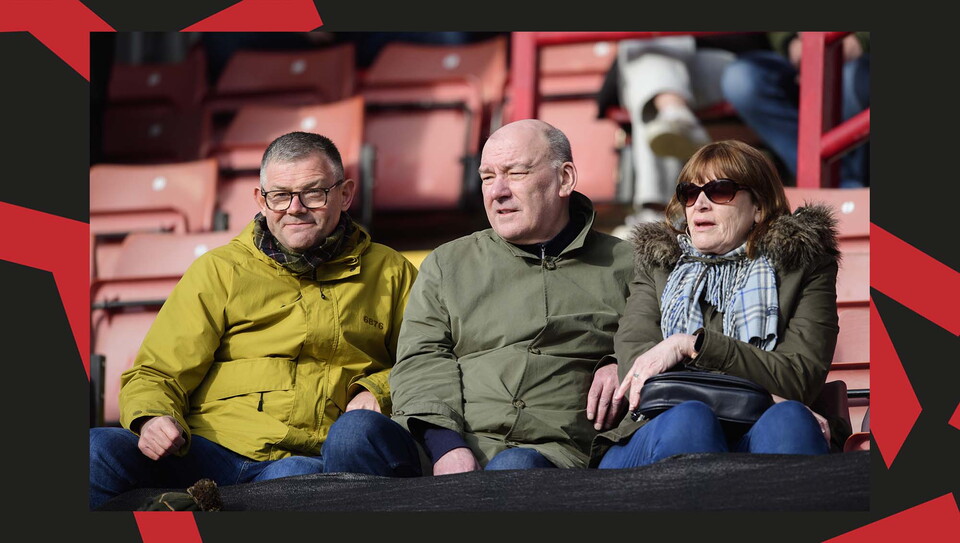 A crowd image from City's away game at Barnsley.