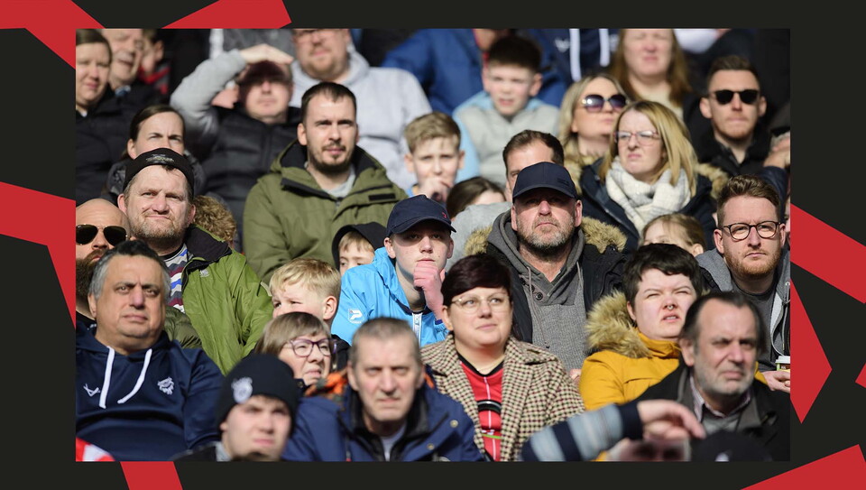A crowd image from City's away game at Barnsley.