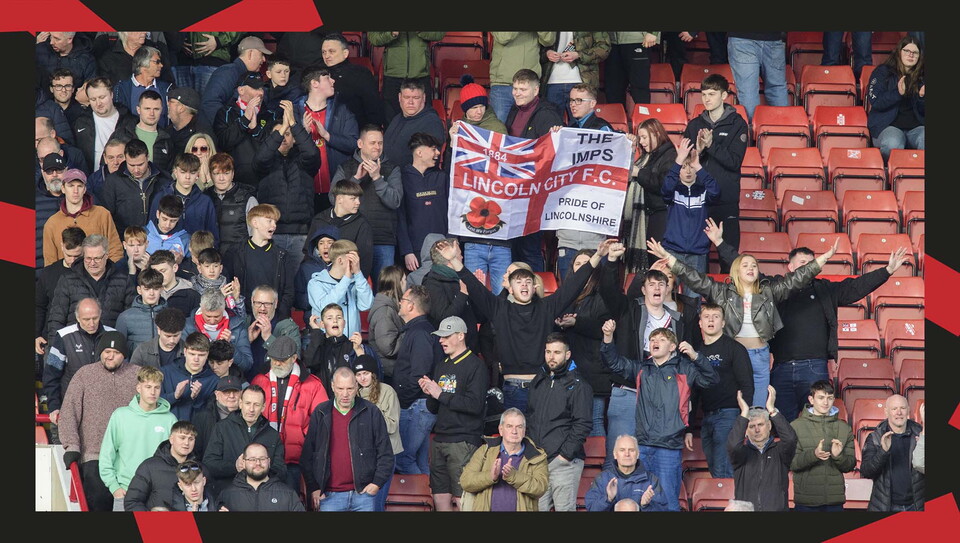 A crowd image from City's away game at Barnsley.