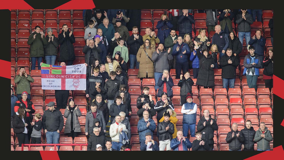 A crowd image from City's away game at Barnsley.