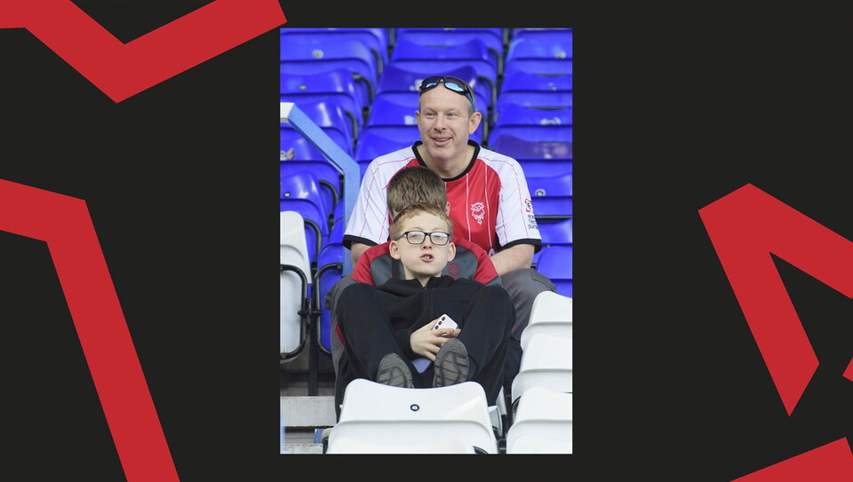 A fan image from City's trip to face Birmingham