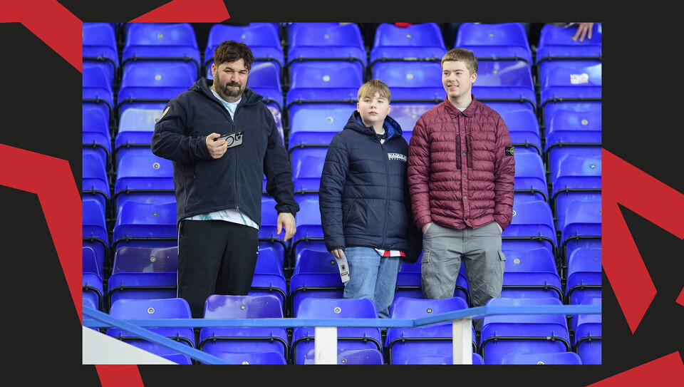 A fan image from City's trip to face Birmingham