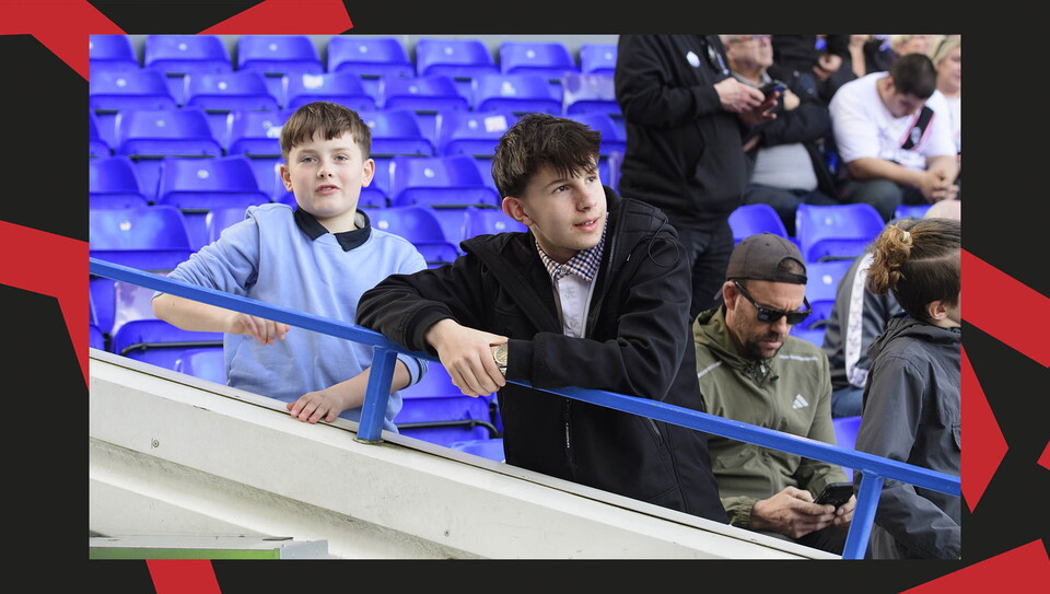 A fan image from City's trip to face Birmingham