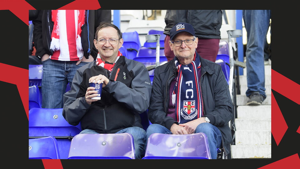 A fan image from City's trip to face Birmingham