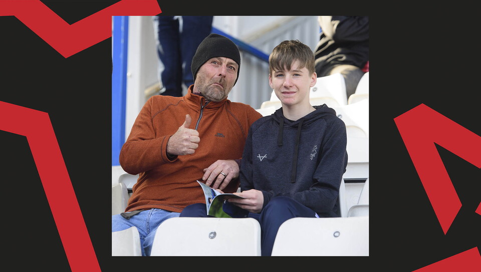 A fan image from City's trip to face Birmingham