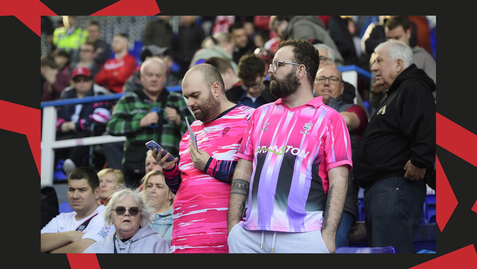 A fan image from City's trip to face Birmingham