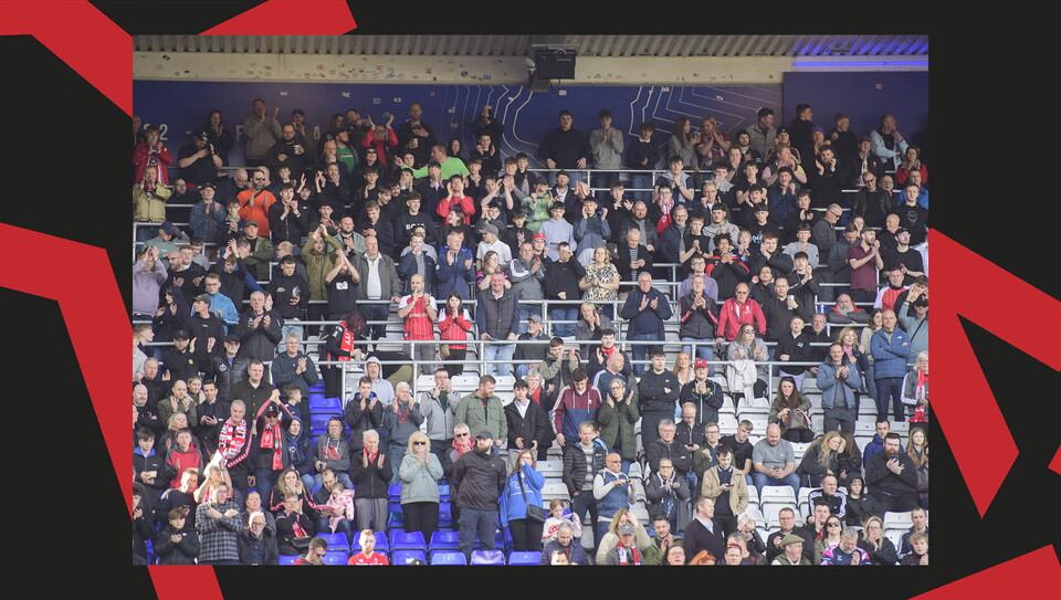 A fan image from City's trip to face Birmingham