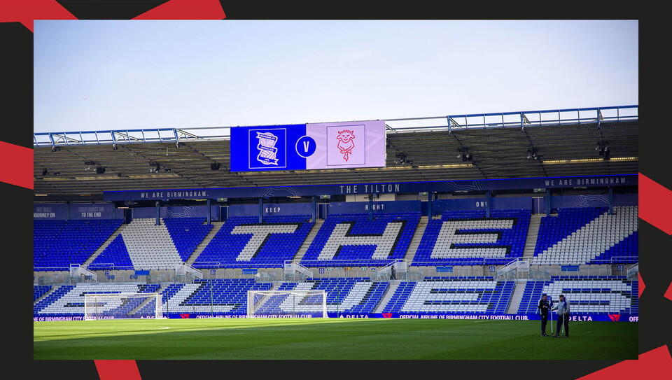 A match image from City's trip to face Birmingham