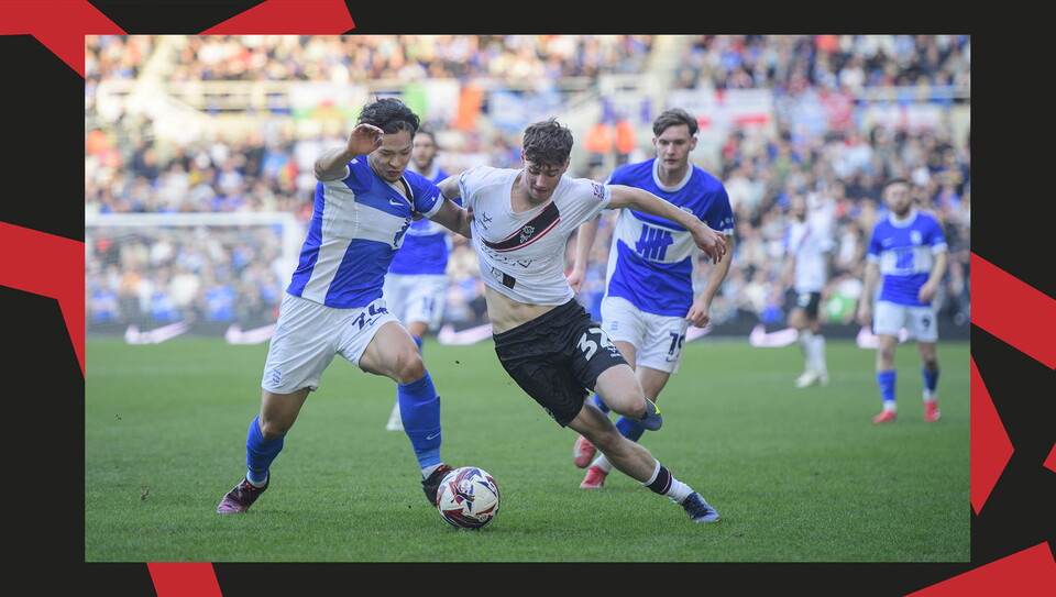 A match image from City's trip to face Birmingham