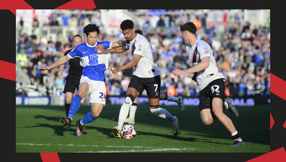 A match image from City's trip to face Birmingham