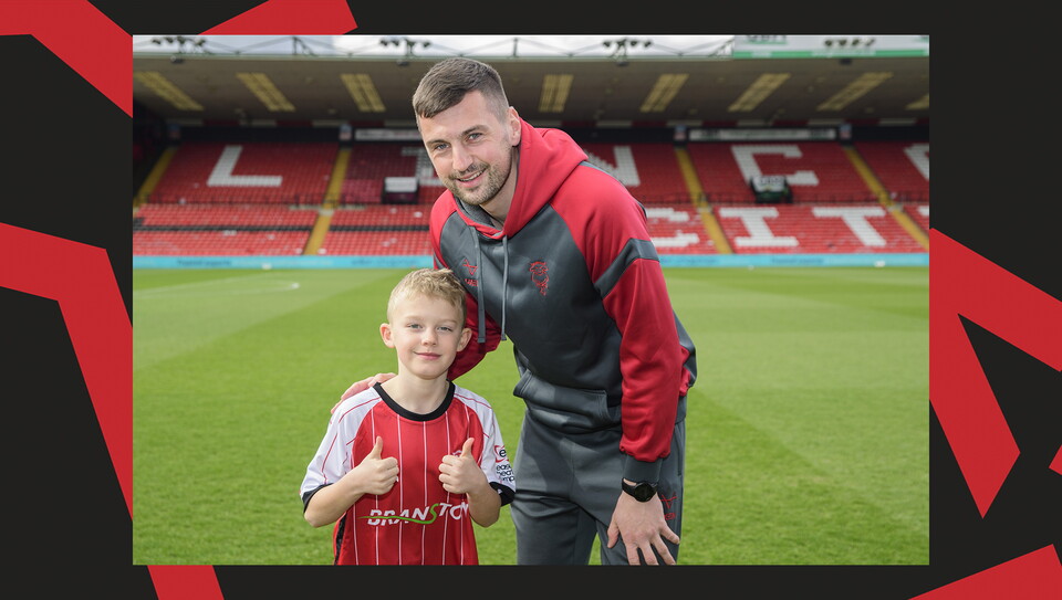 A matchday experience image from City's 5-0 home win over Bristol Rovers.