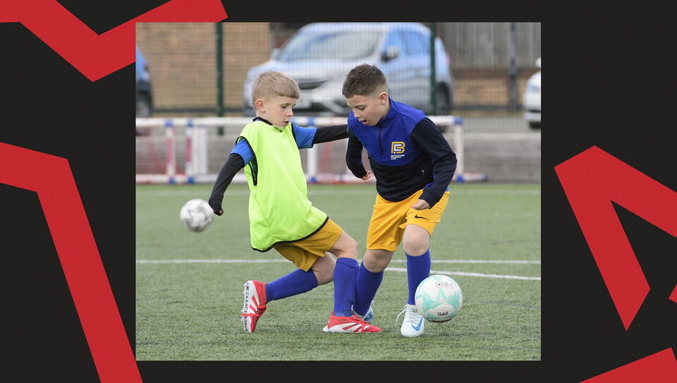 A matchday experience image from City's 5-0 home win over Bristol Rovers.