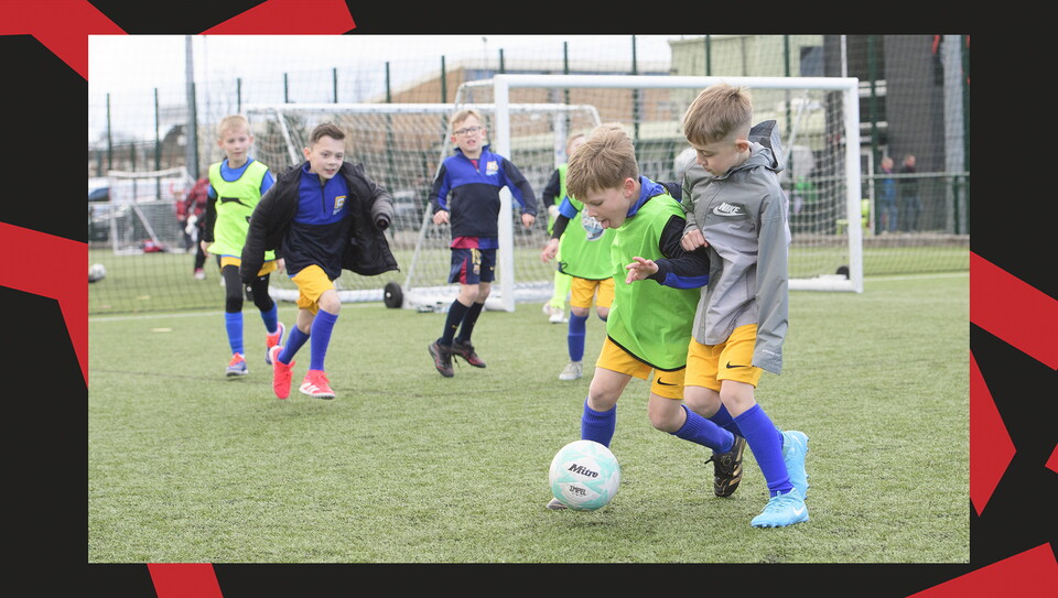A matchday experience image from City's 5-0 home win over Bristol Rovers.